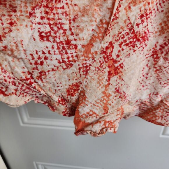 En Creme One Piece Romper Womens SZ Med Snakeskin Resort Vacation Bohemian Open - Picture 3 of 6